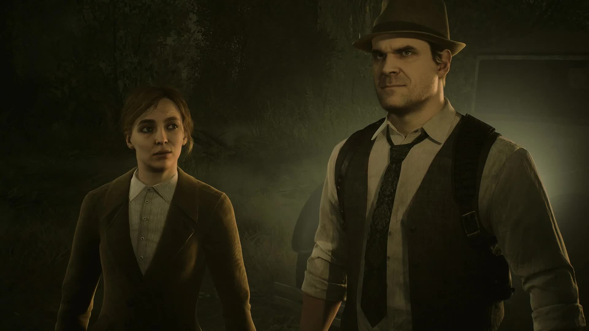 New Alone in the Dark starring David Harbour and Jodie Comer lands in October, prologue now free on Steam